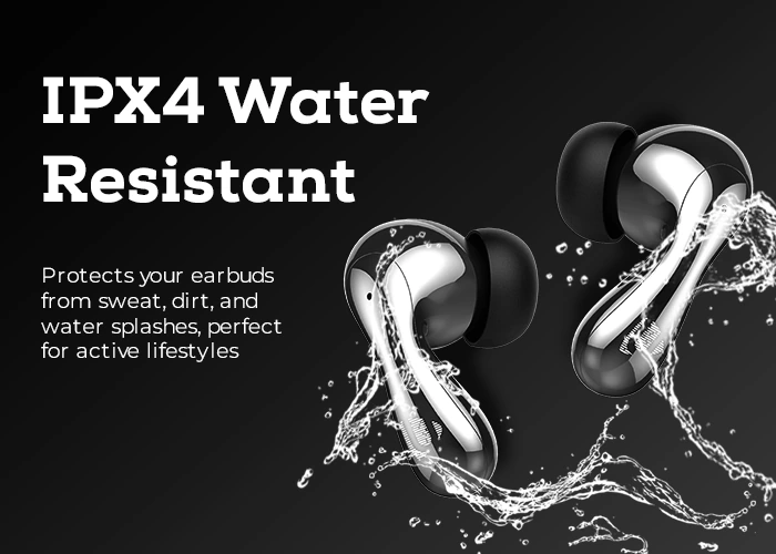 IPX4 Water Resistance